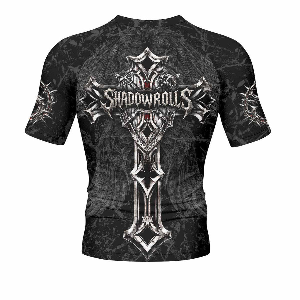 Crown of Thorns Cross Rash Guard