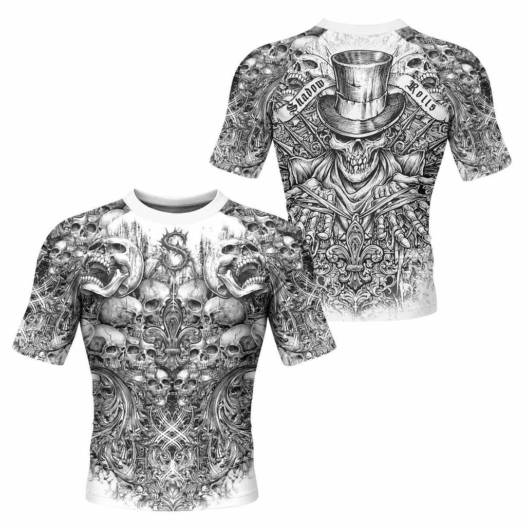 Memento Mori Skull Rash Guard