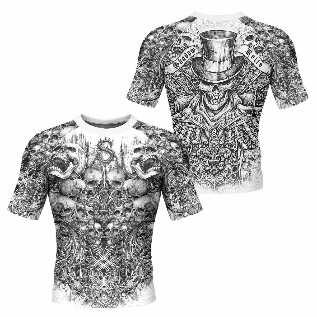 Memento Mori Skull Rash Guard