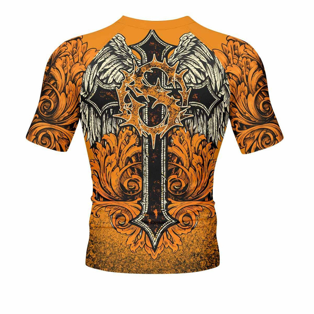 Faith Over Fear Crown Cross Rash Guard