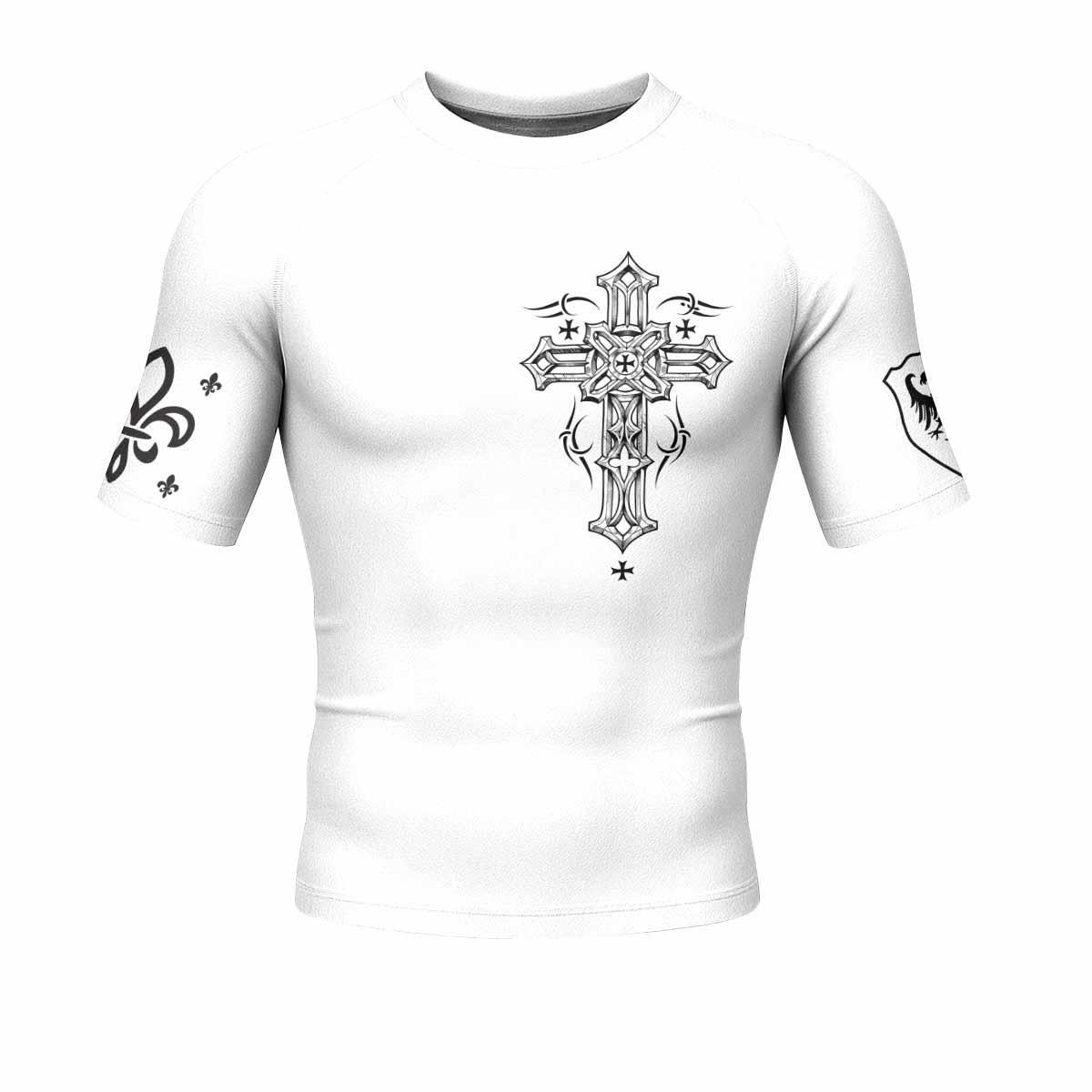 Angel Wings Cross Rash Guard