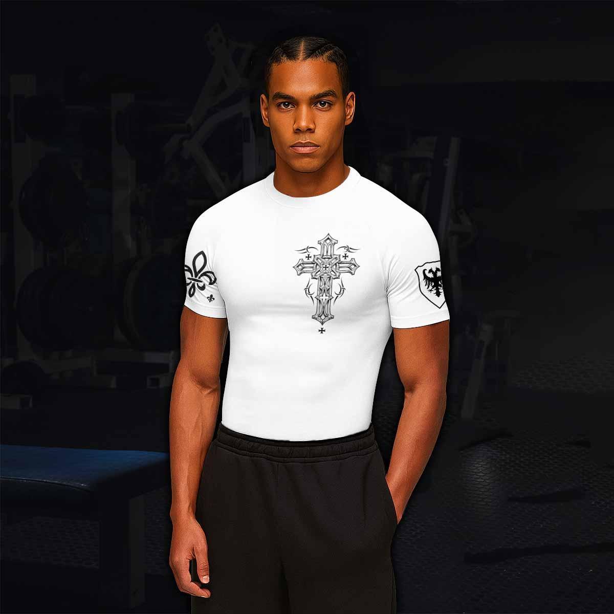 Angel Wings Cross Rash Guard