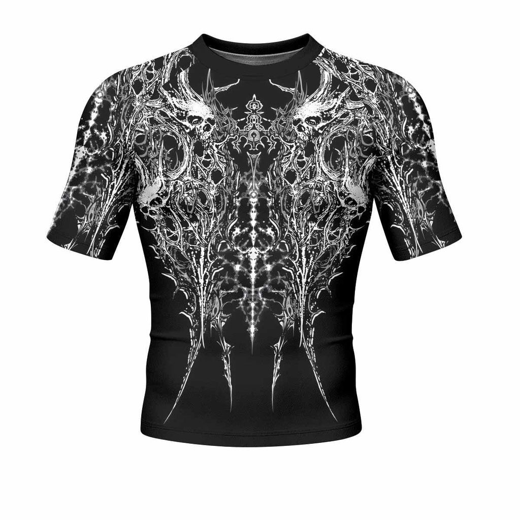 Mortalis Dark Spine Rash Guard