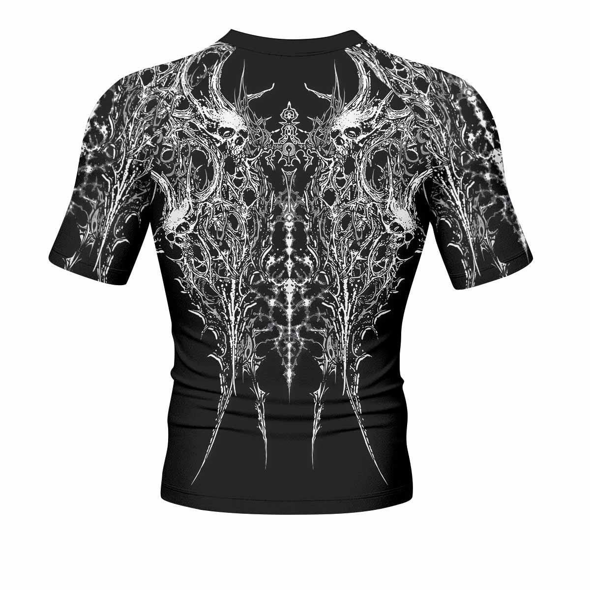 Mortalis Dark Spine Rash Guard