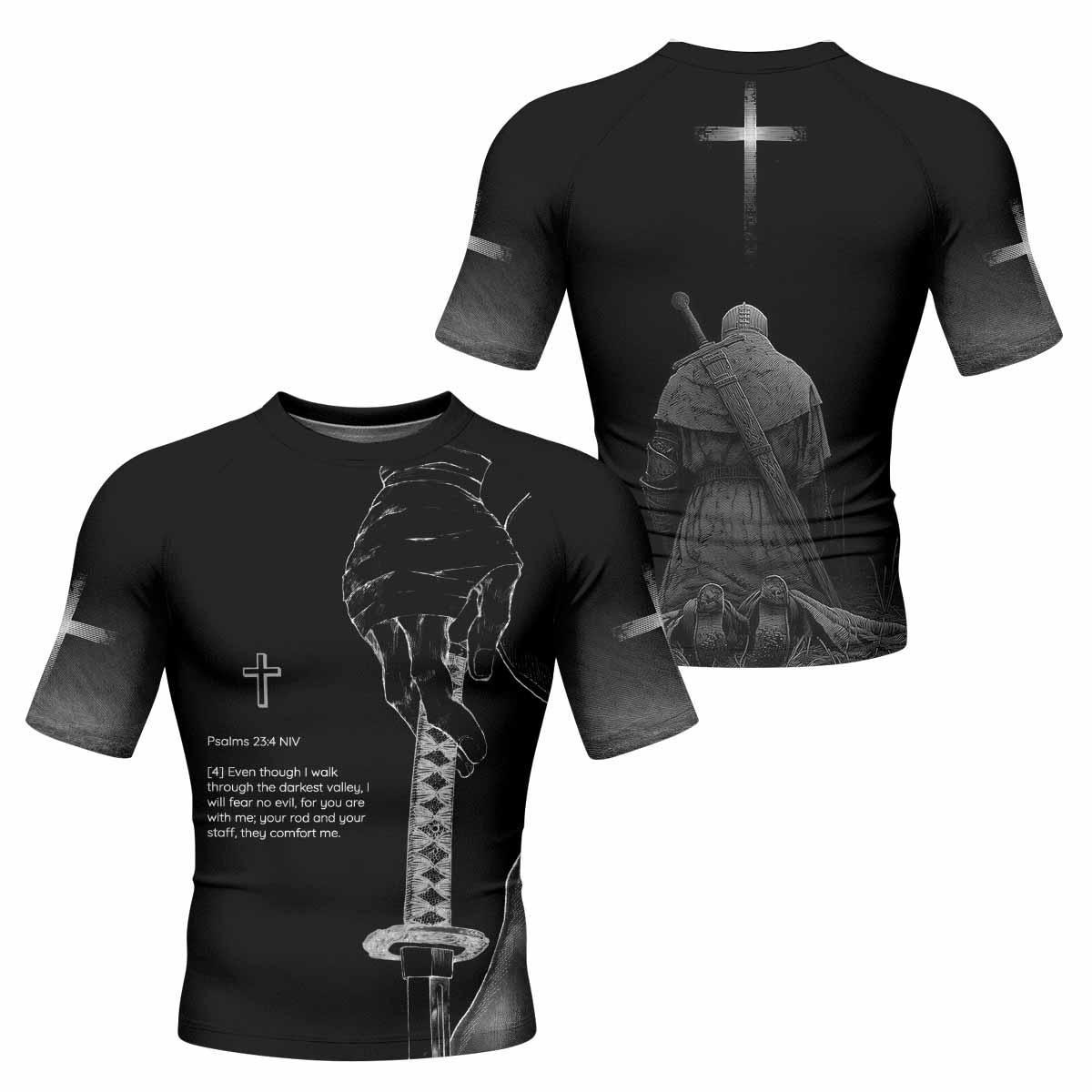 Psalms 23:4 NIV Rash Guard