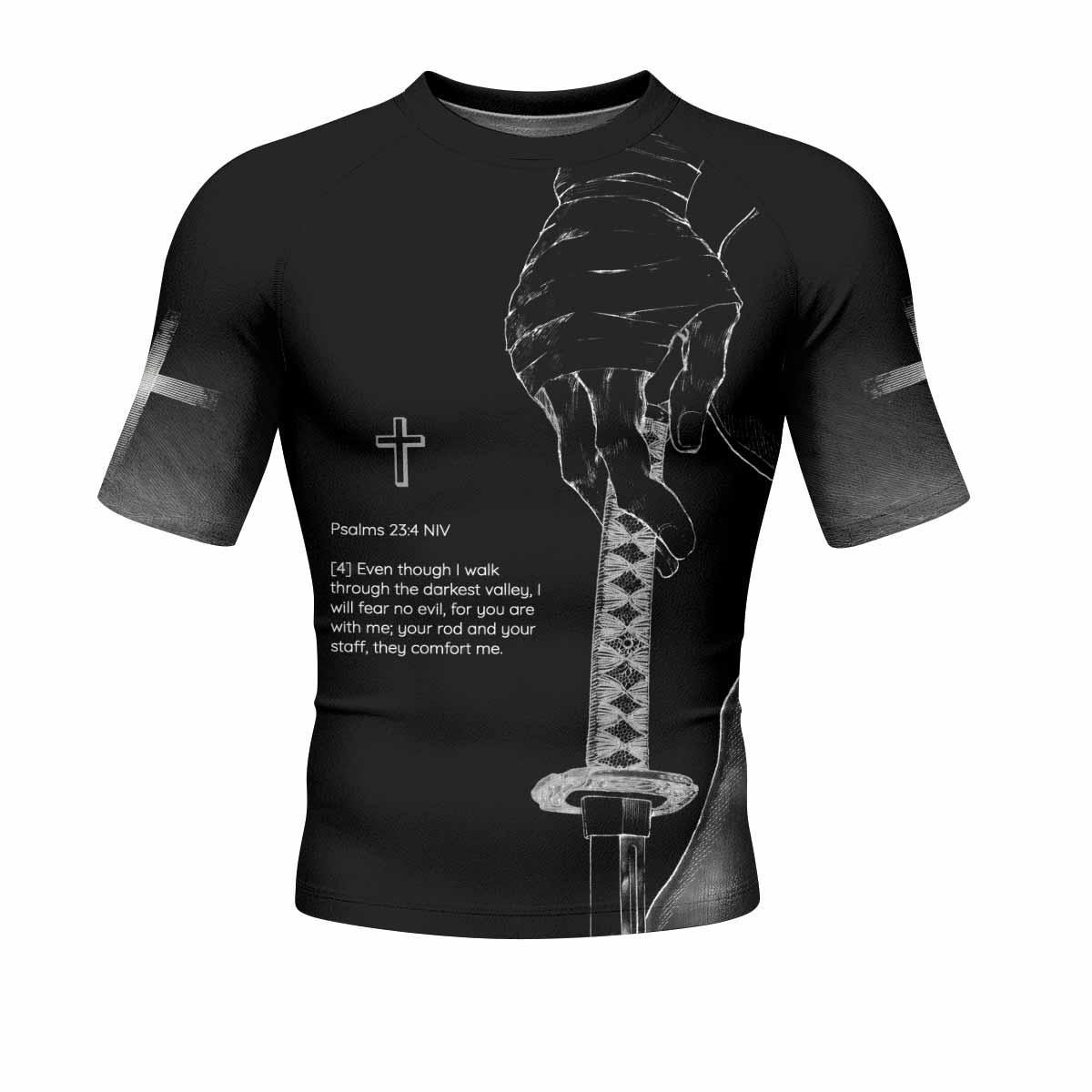 Psalms 23:4 NIV Rash Guard