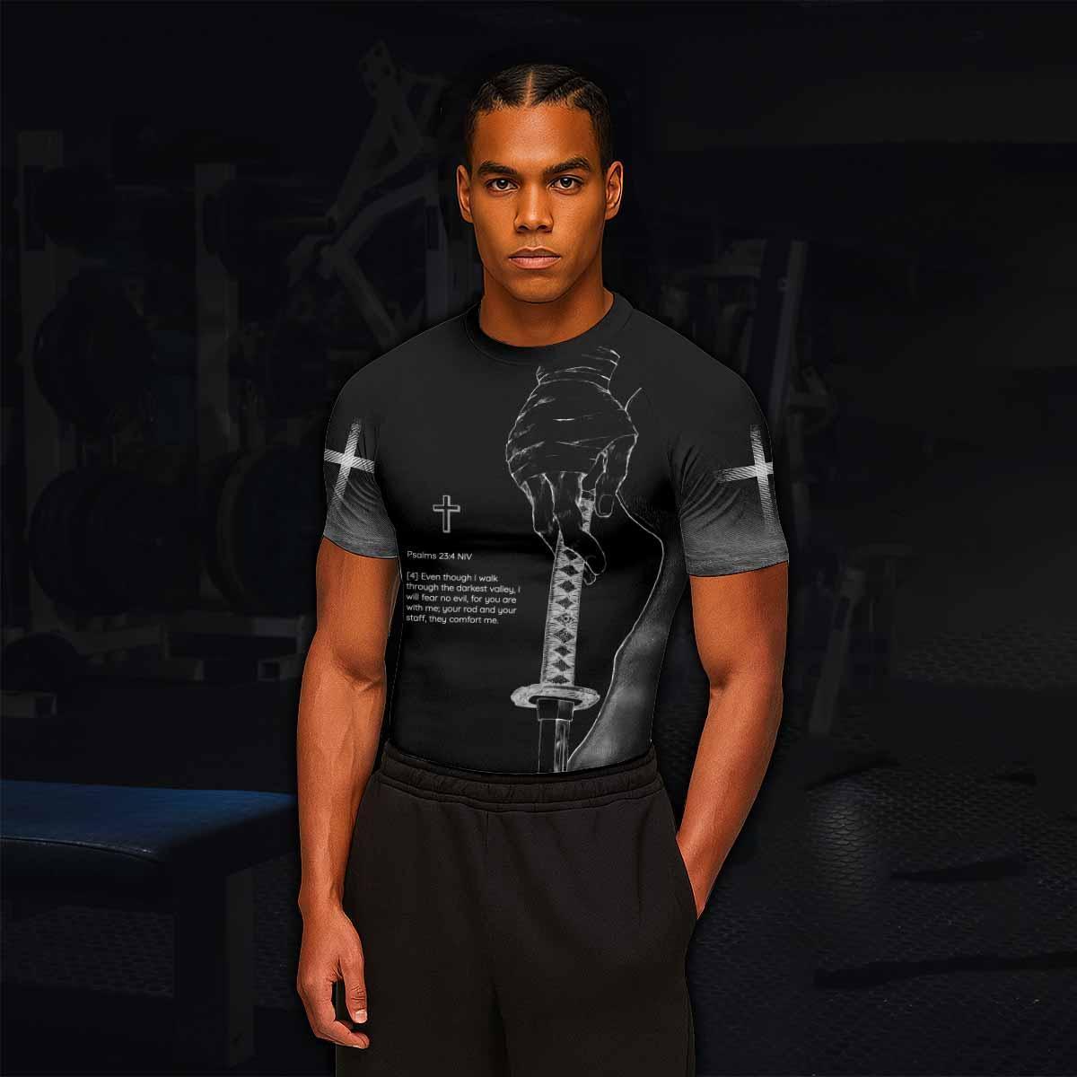 Psalms 23:4 NIV Rash Guard