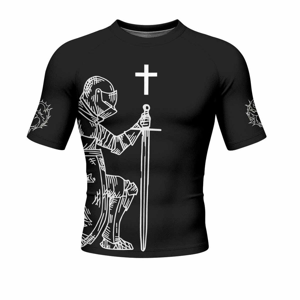 Give Me an Army Rosary Rash Guard