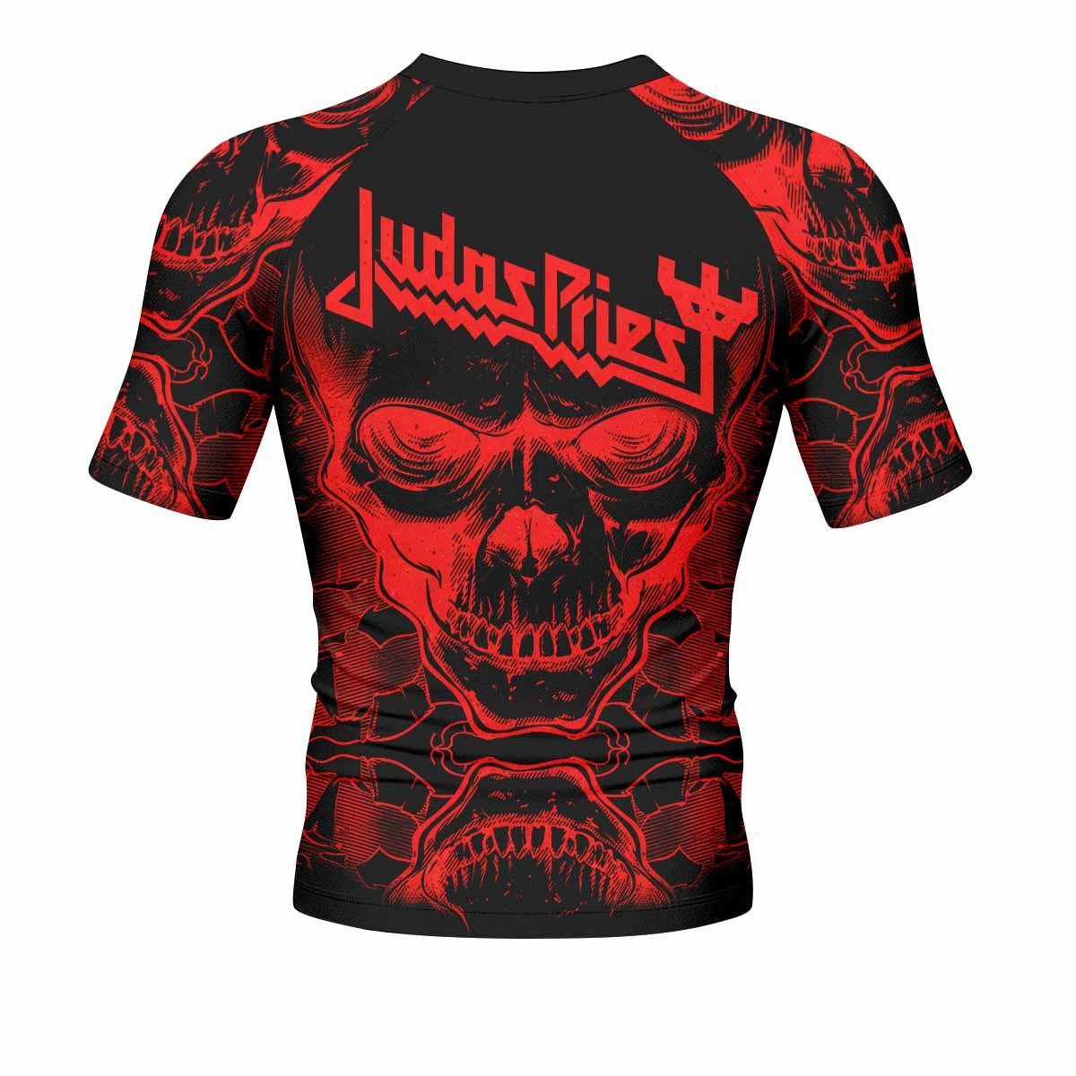 Judas Priest Skull Rash Guard