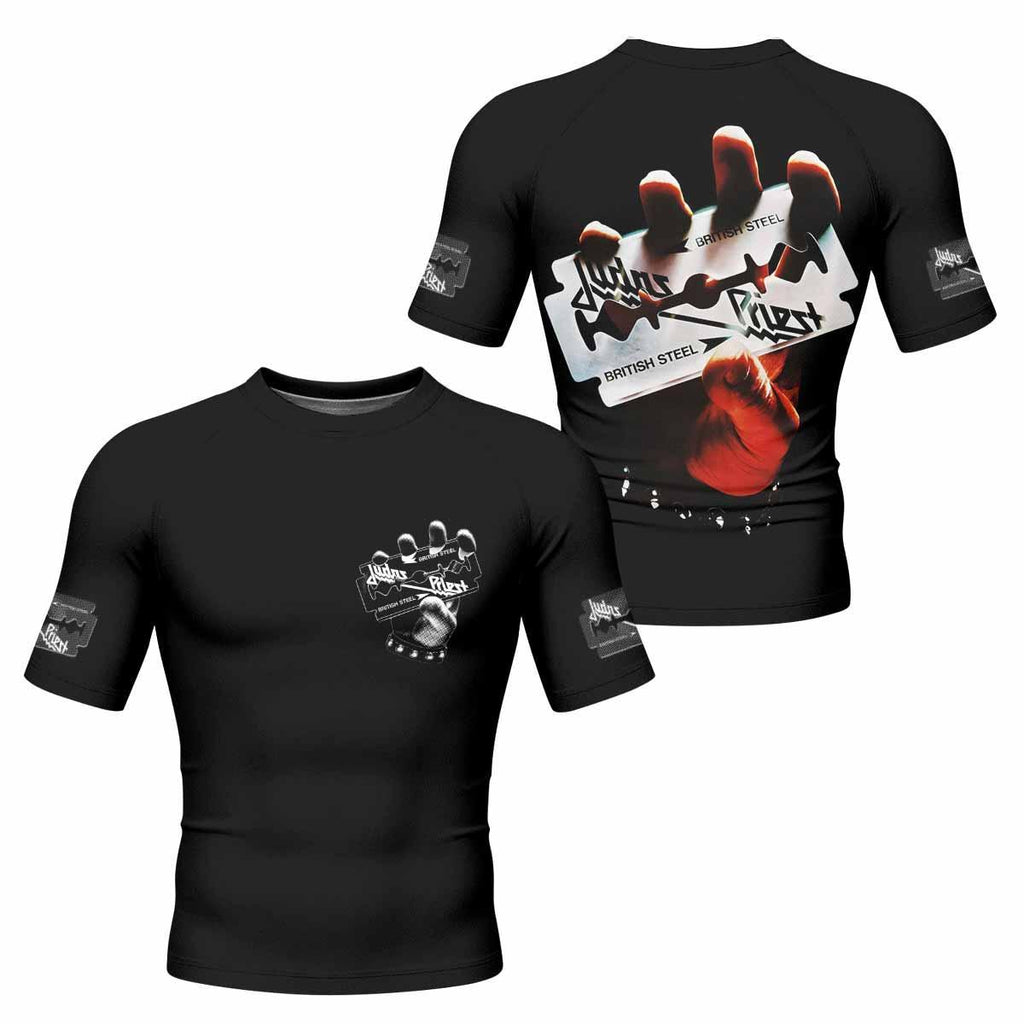 Judas Priest British Steel Rash Guard