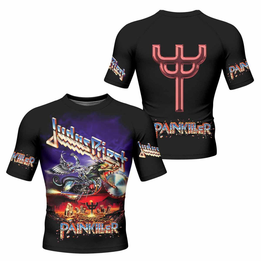 Judas Priest Painkiller Rash Guard