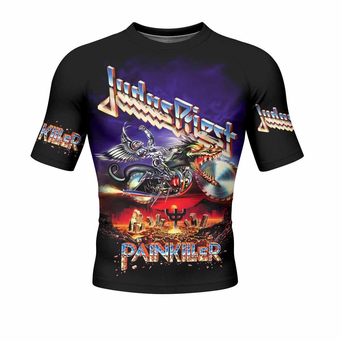 Judas Priest Painkiller Rash Guard
