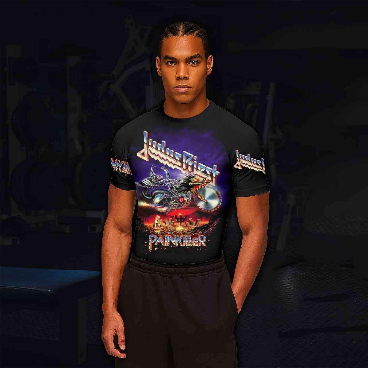 Judas Priest Painkiller Rash Guard