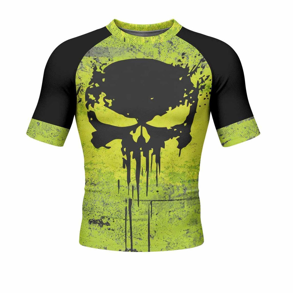 The Punisher Skull Rash Guard