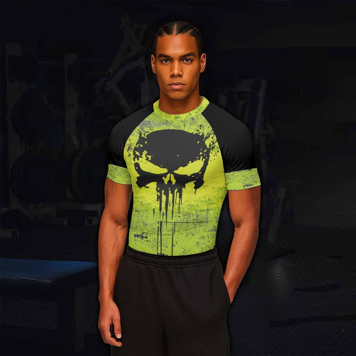 The Punisher Skull Rash Guard