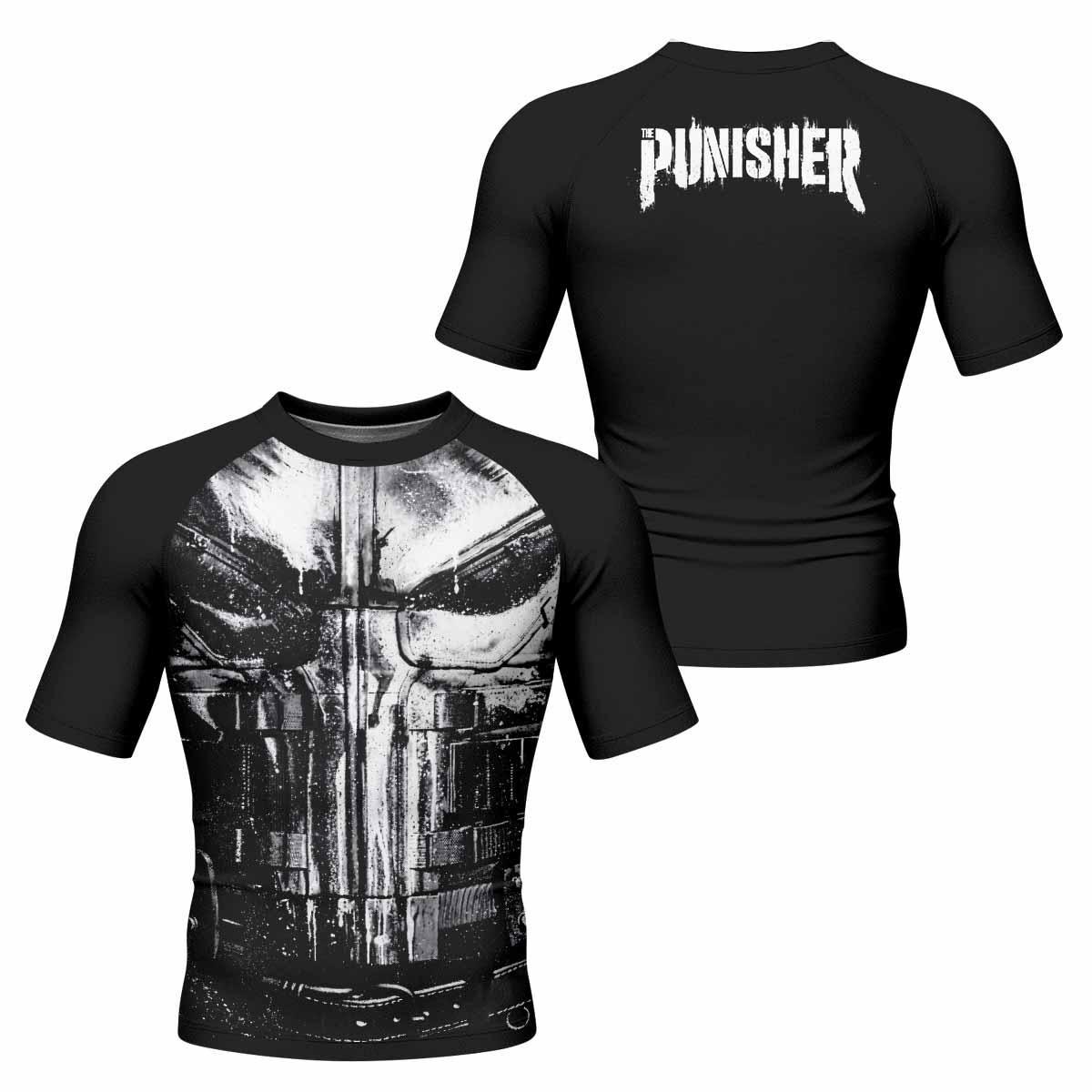 The Punisher War Mask Rash Guard