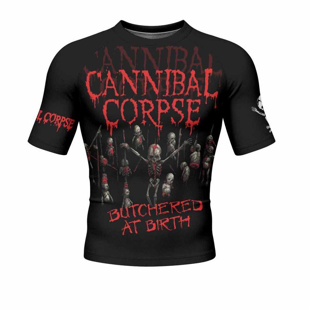Cannibal Corpse Butchered at Birth Rash Guard