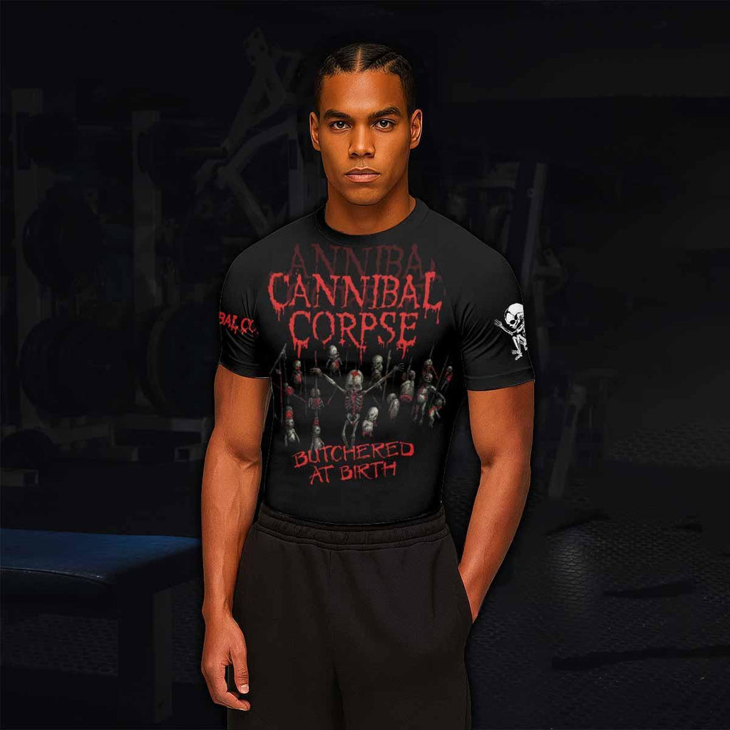 Cannibal Corpse Butchered at Birth Rash Guard