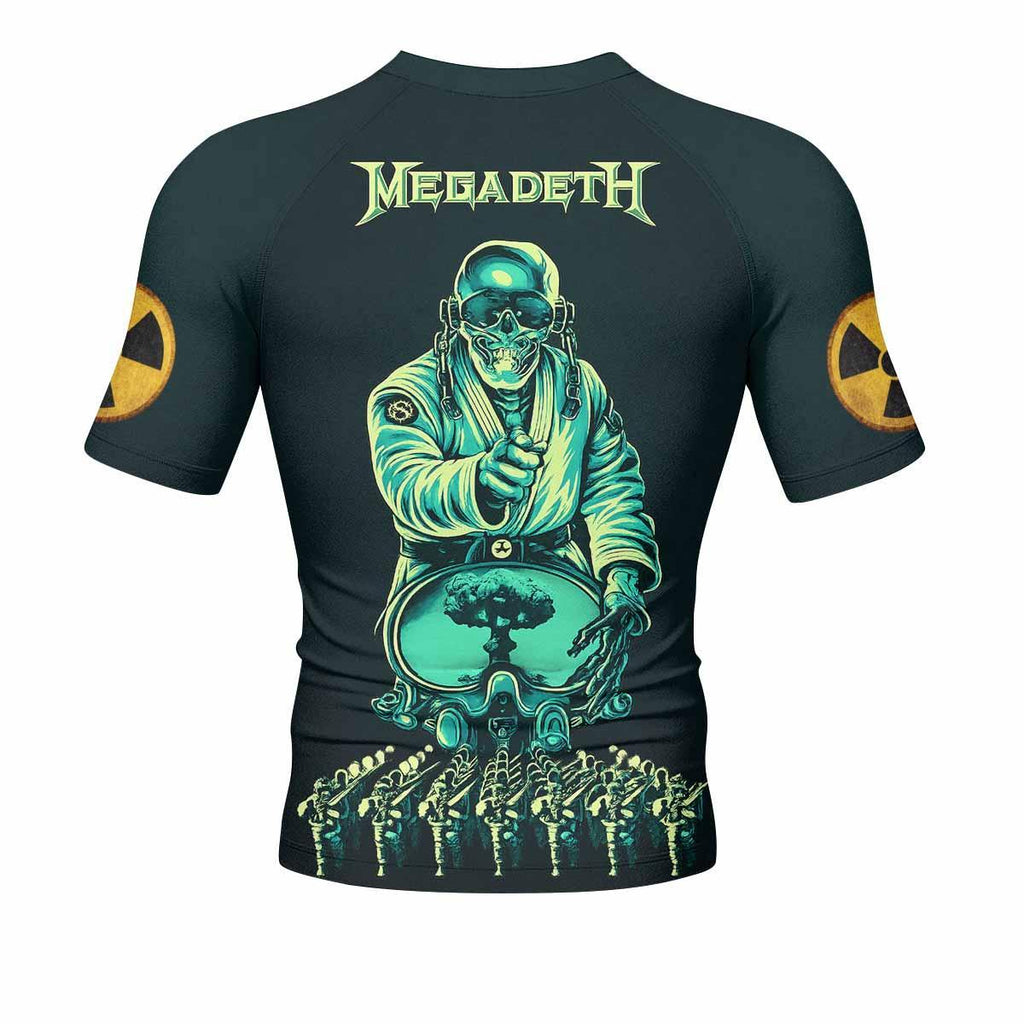 Megadeth Nuclear Skull Rash Guard