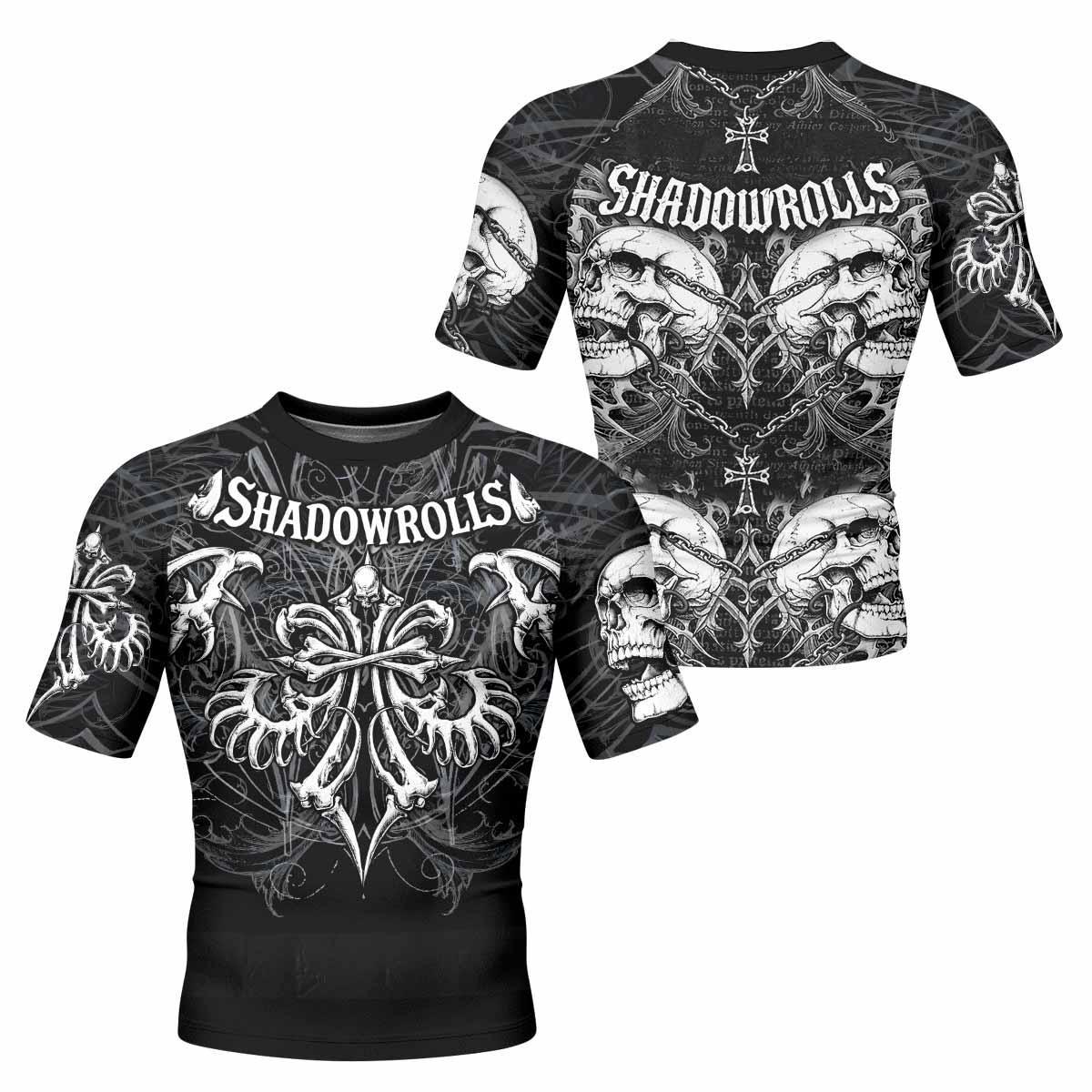 Shadowrolls Skull Cross Rash Guard