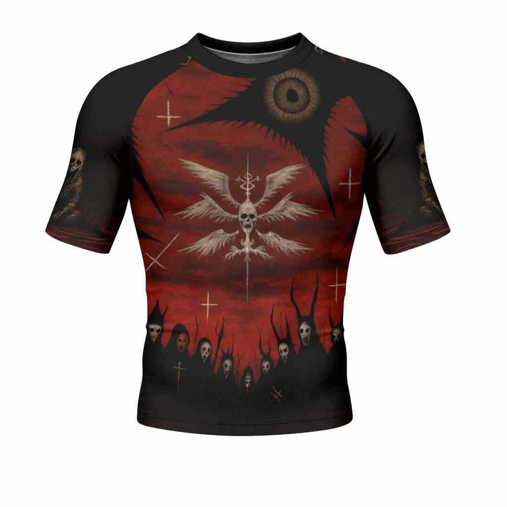 Occult Fallen Seraph Ritual Rash Guard