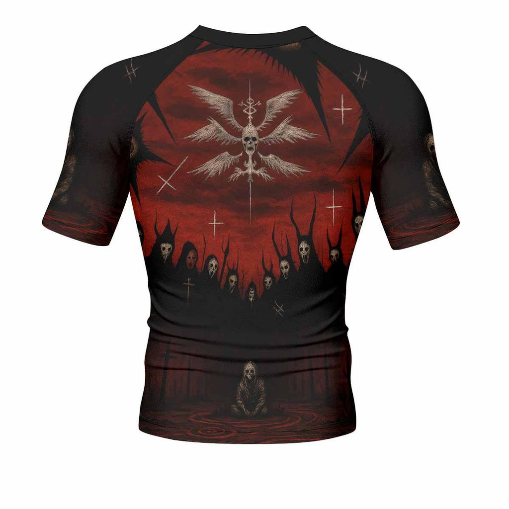 Occult Fallen Seraph Ritual Rash Guard