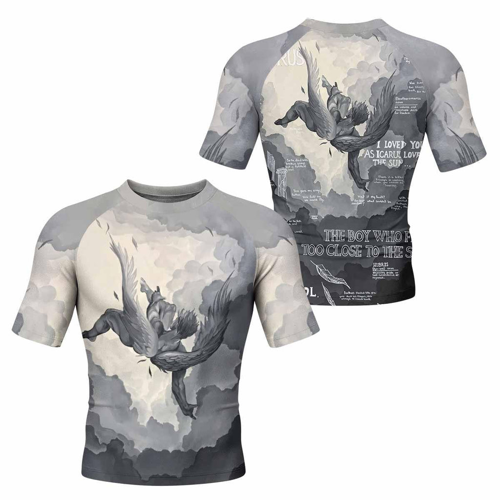 Icarus Too Close To The Sun Rash Guard