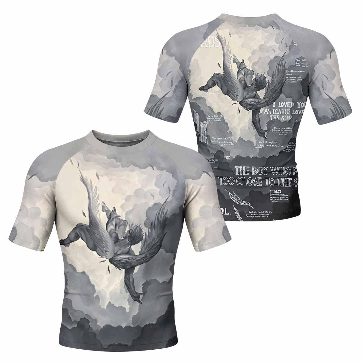 Icarus Too Close To The Sun Rash Guard