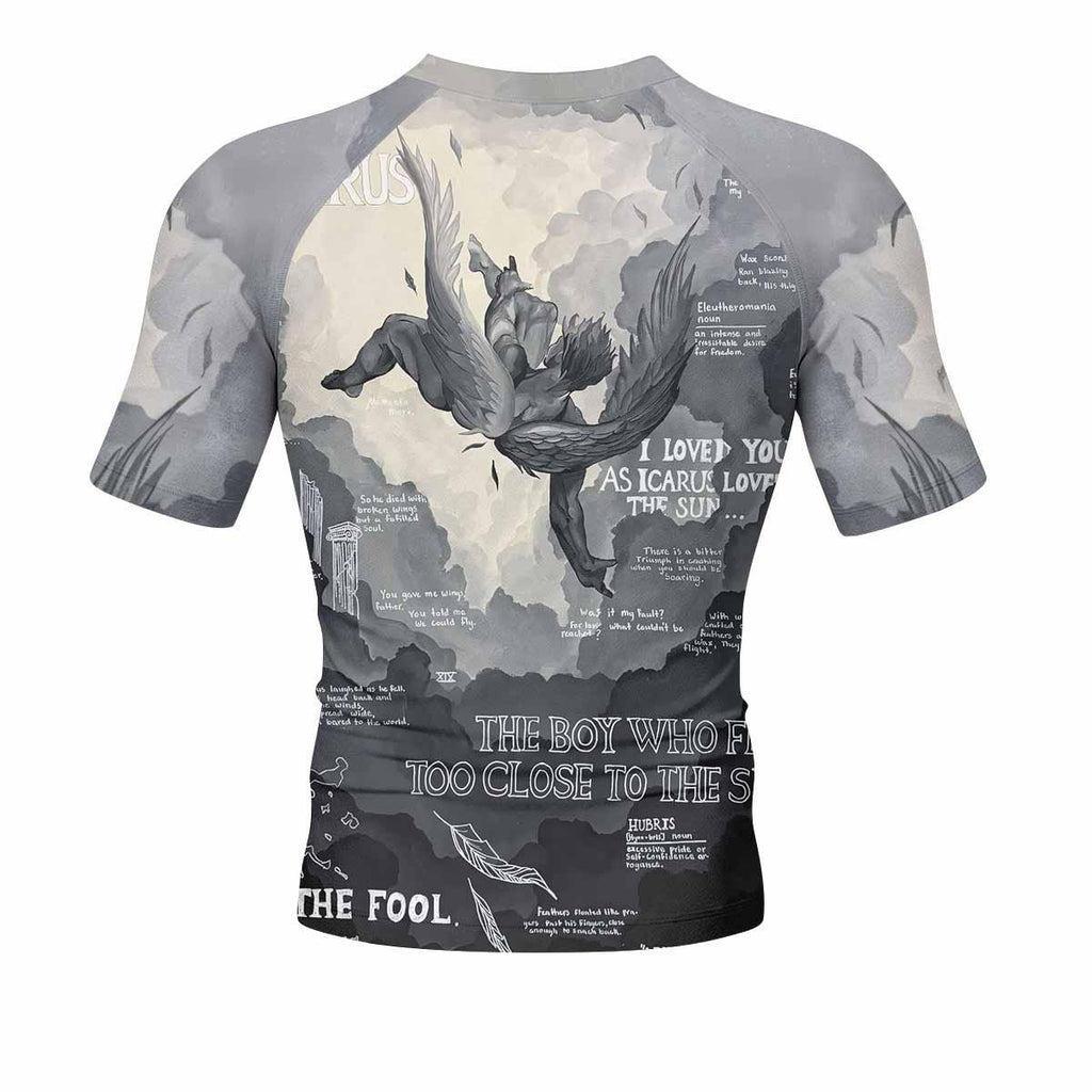 Icarus Too Close To The Sun Rash Guard