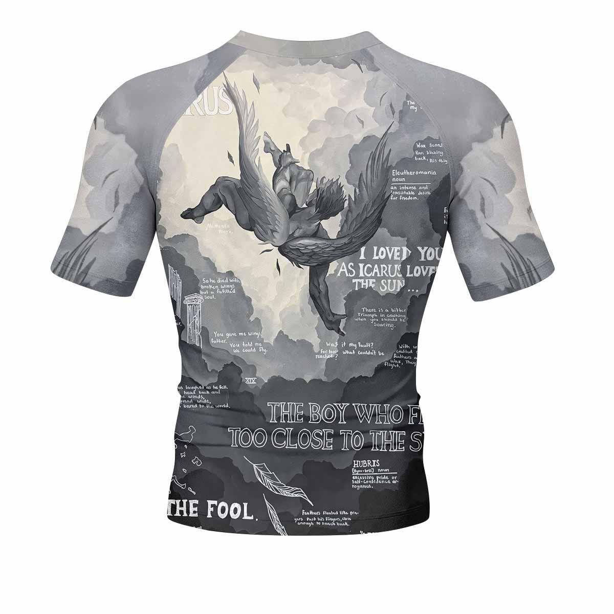 Icarus Too Close To The Sun Rash Guard