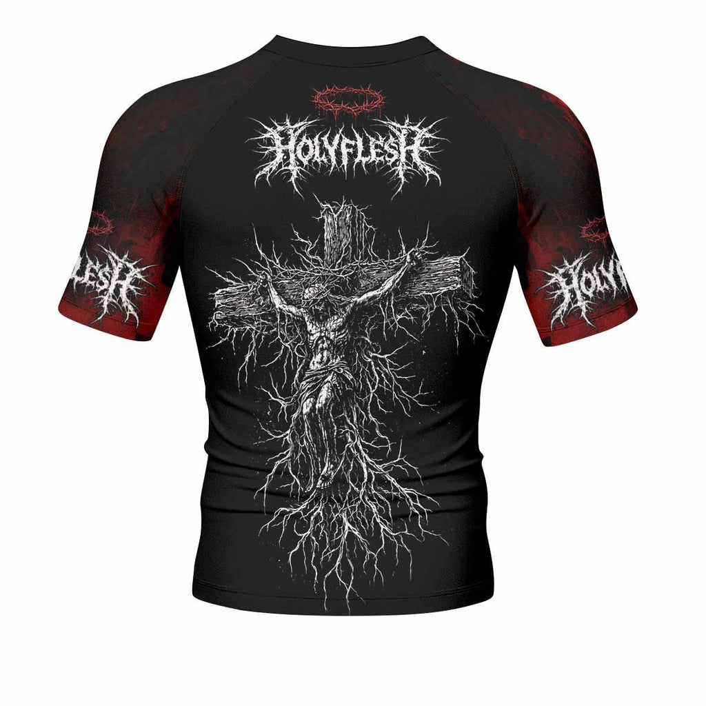 Holy Flesh Crown of Thorns Rash Guard