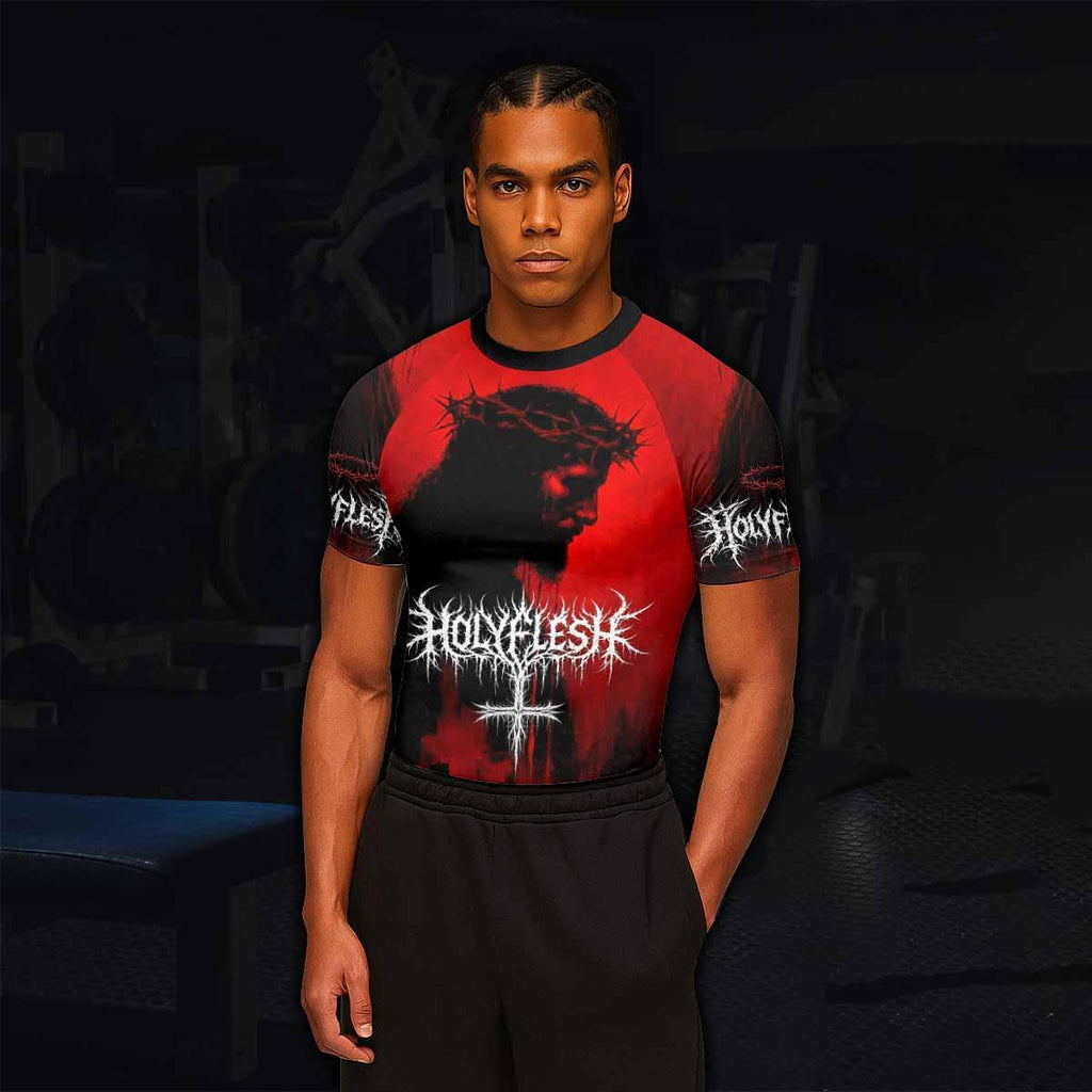 Holy Flesh Crown of Thorns Rash Guard