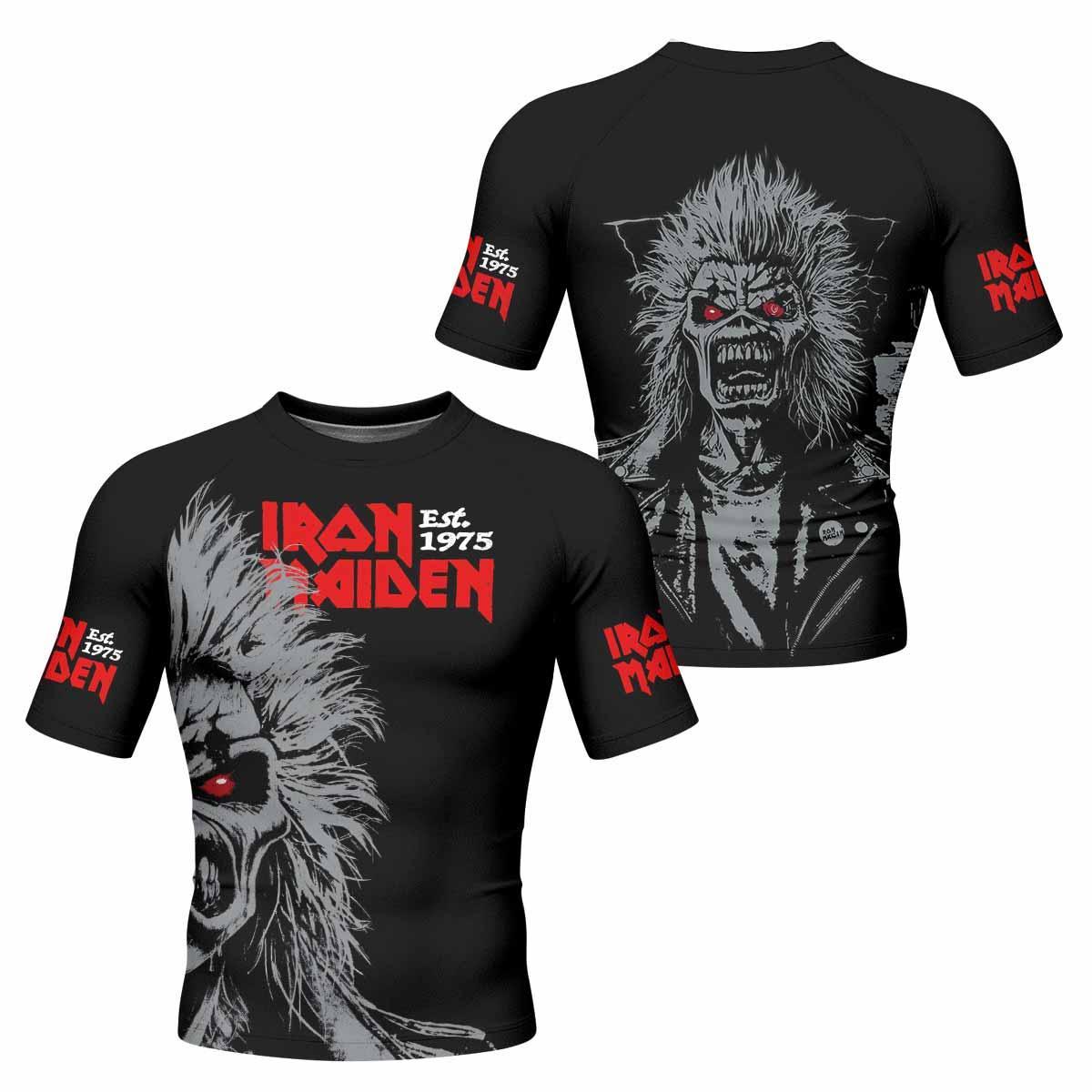 Iron Maiden Eddie the Head Rash Guard