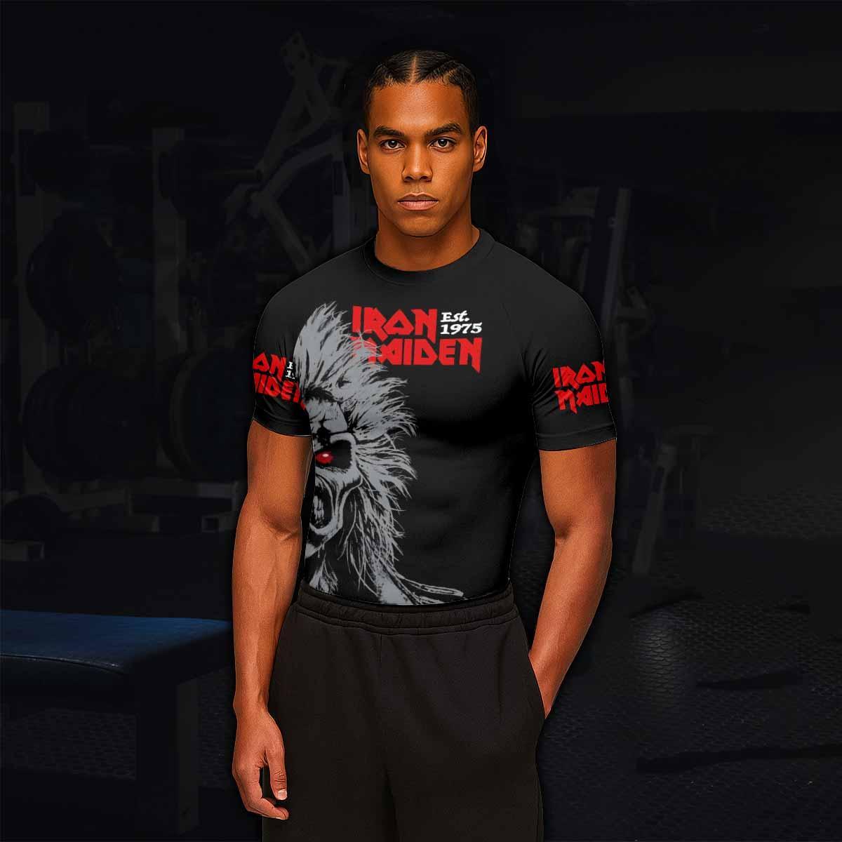 Iron Maiden Eddie the Head Rash Guard