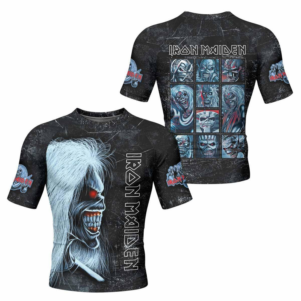 Iron Maiden The Ten Eddies Rash Guard