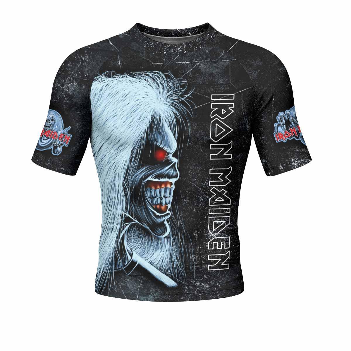 Iron Maiden The Ten Eddies Rash Guard
