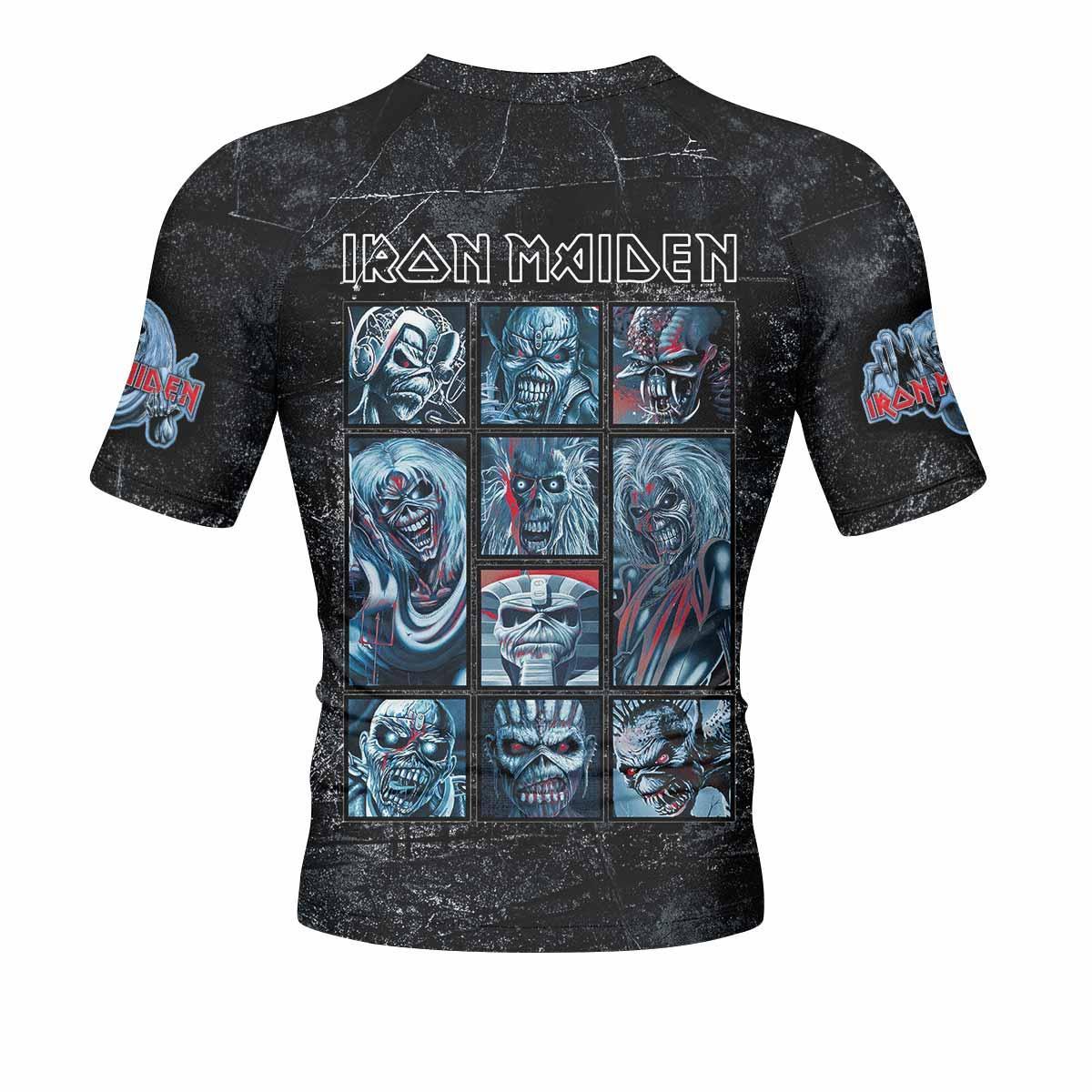 Iron Maiden The Ten Eddies Rash Guard