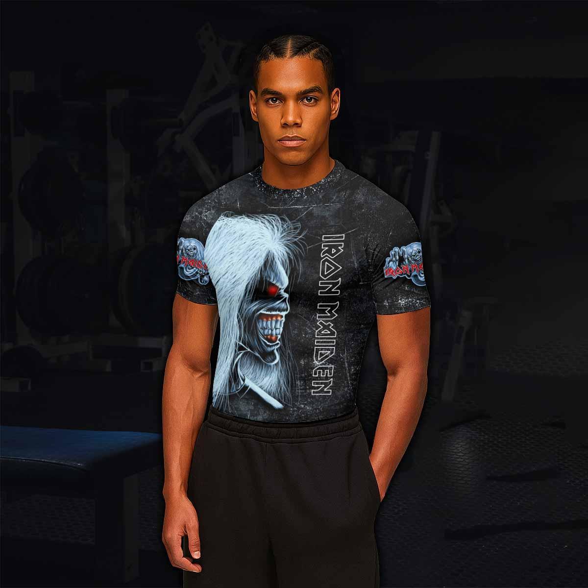Iron Maiden The Ten Eddies Rash Guard