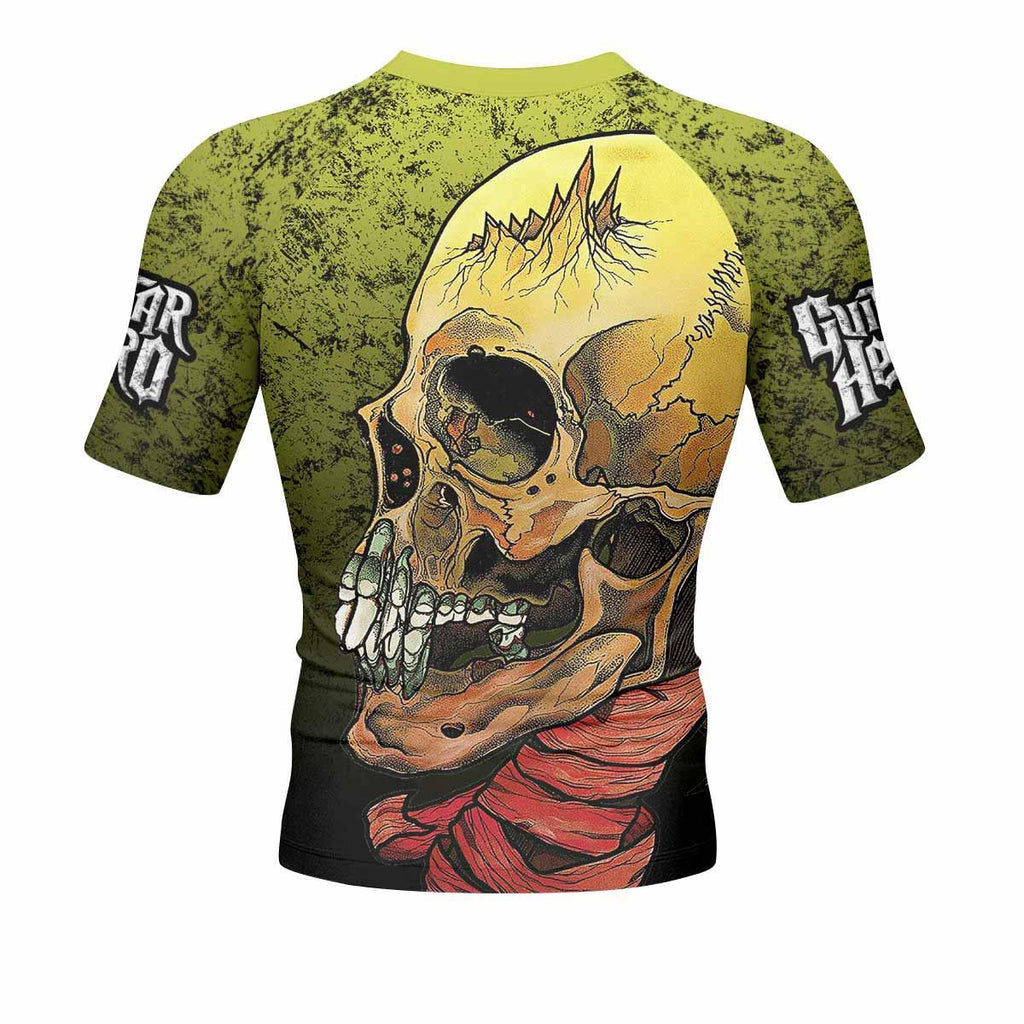 Guitar Hero Skull Rash Guard