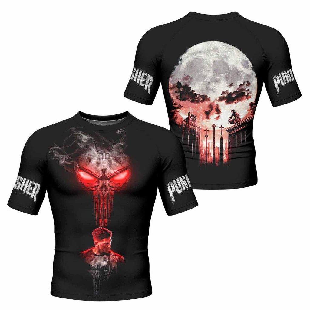The Punisher Skull Frank Castle Rash Guard