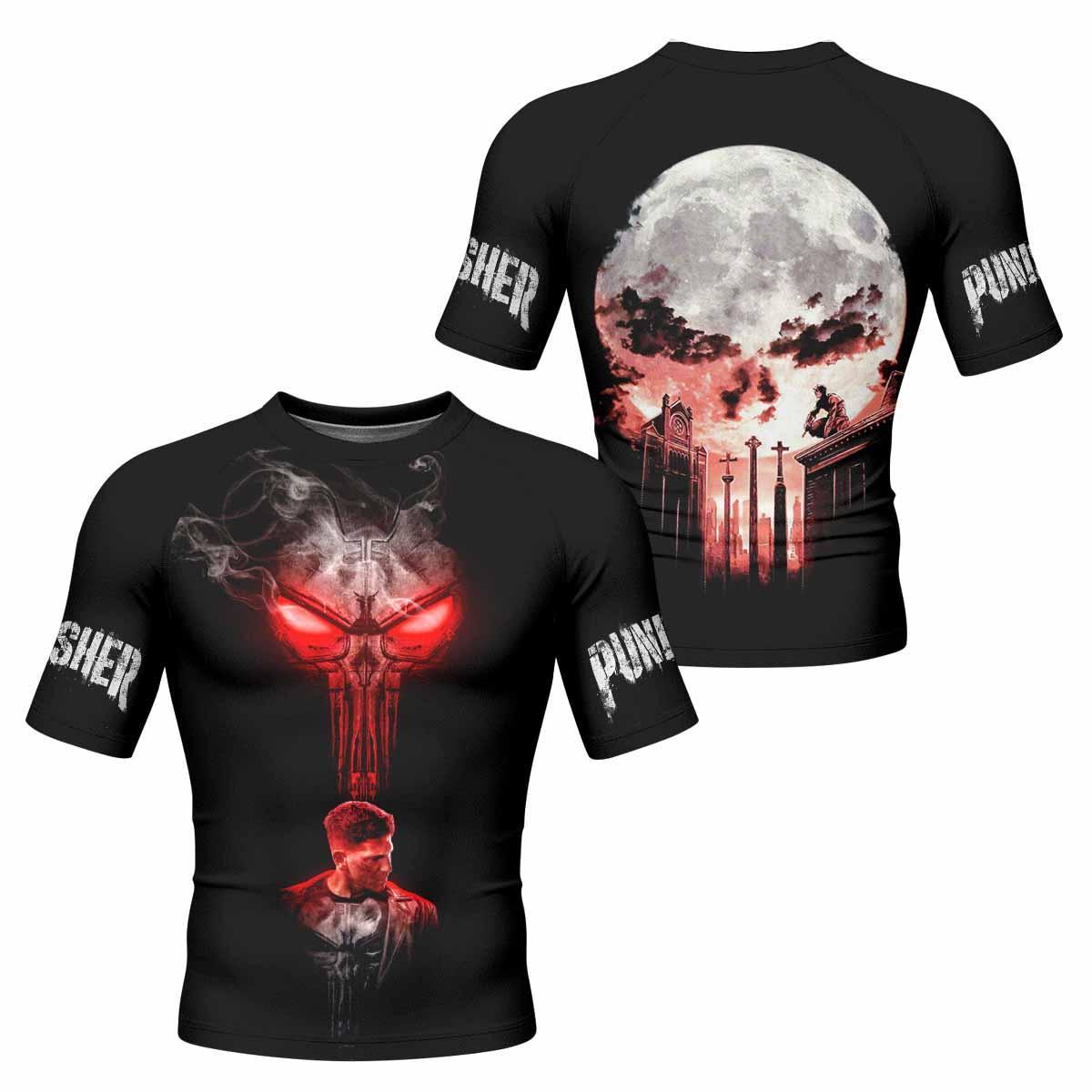 The Punisher Skull Frank Castle Rash Guard