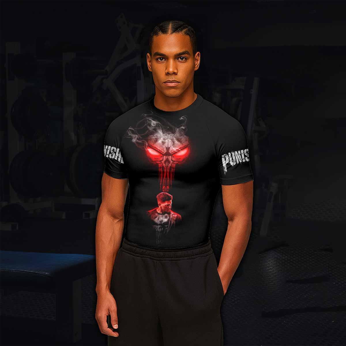 The Punisher Skull Frank Castle Rash Guard