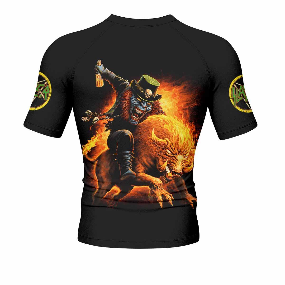 Slayer Hellfire Demon Rash Guard