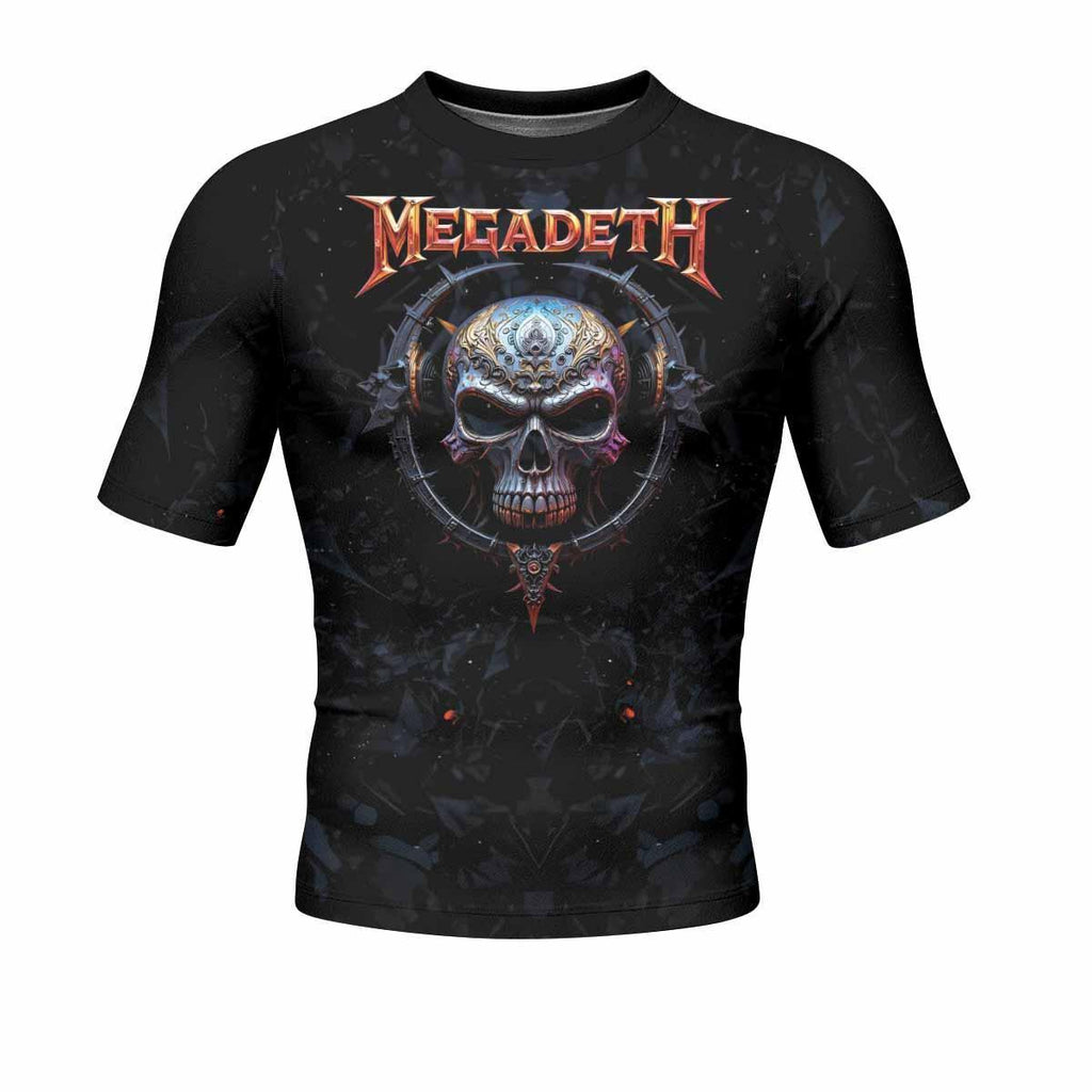 Megadeth Vic Rattlehead Rash Guard