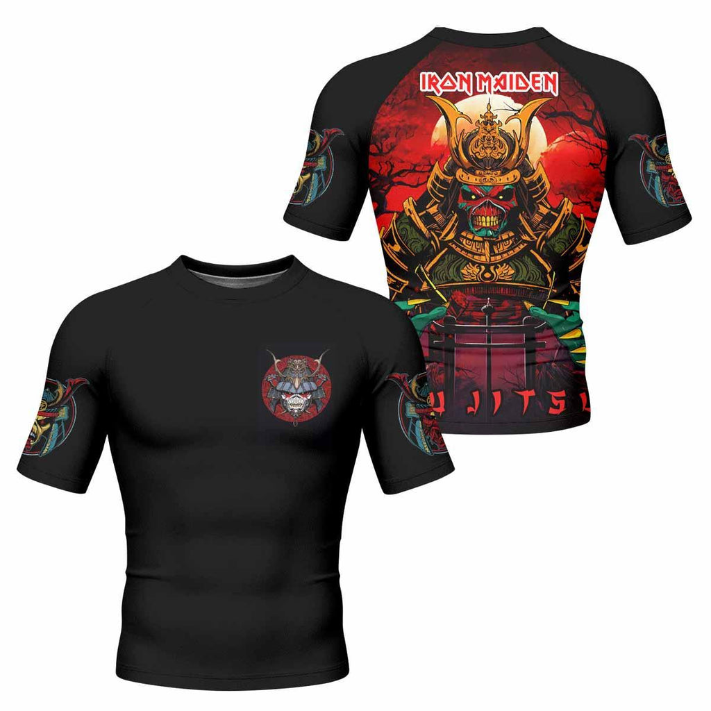 Iron Maiden Samurai Jiu-Jitsu Rash Guard