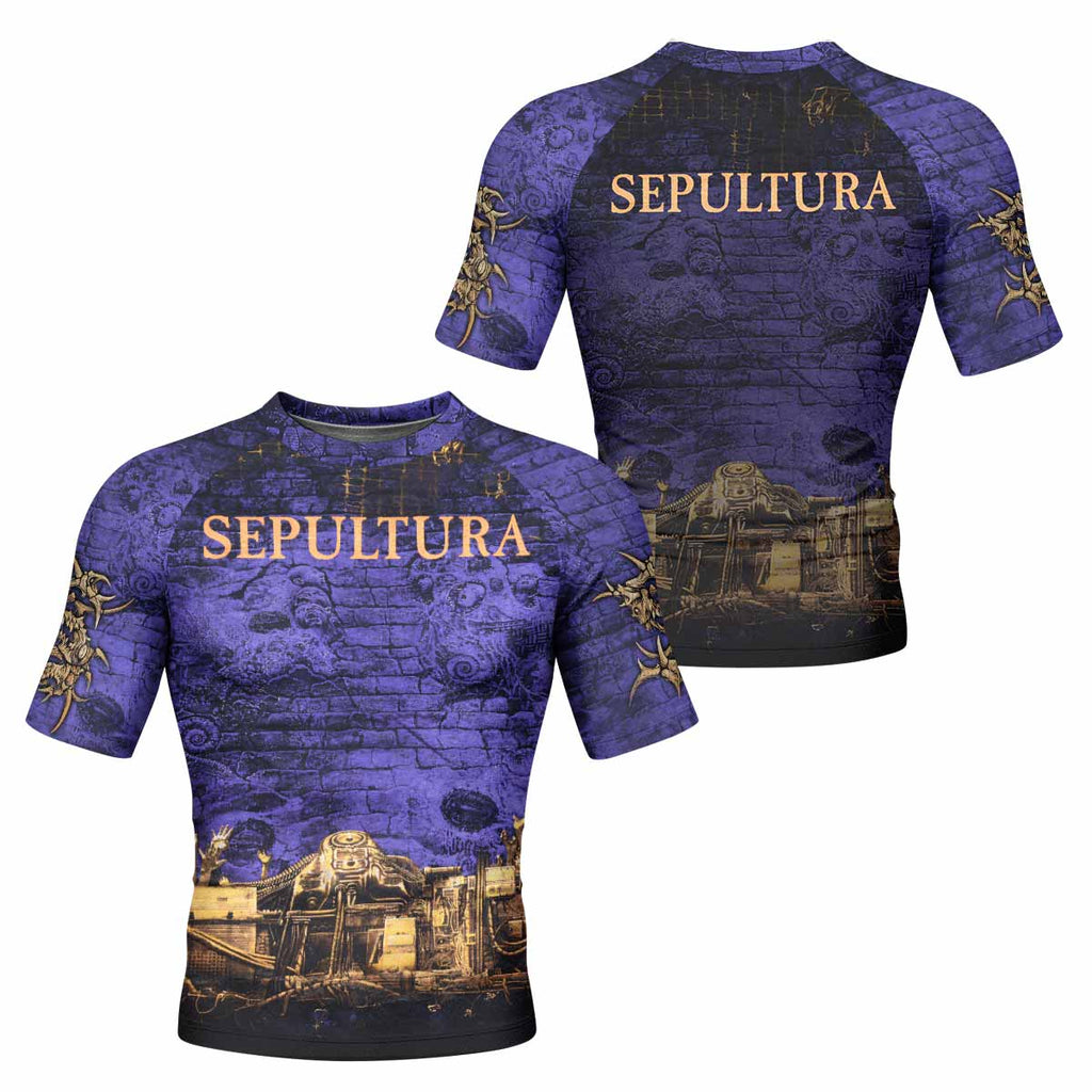 Sepultura Chaos A.D 90s Rash Guard
