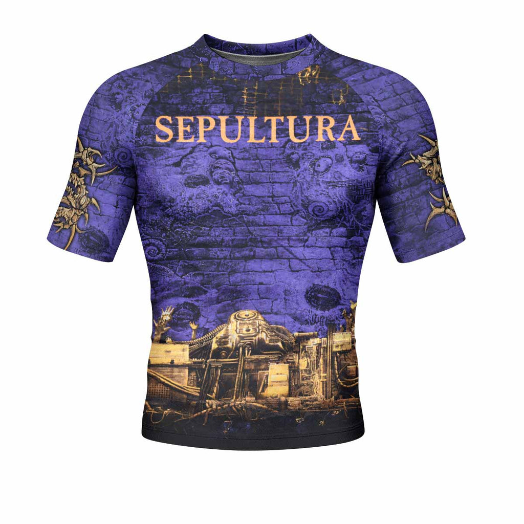 Sepultura Chaos A.D 90s Rash Guard
