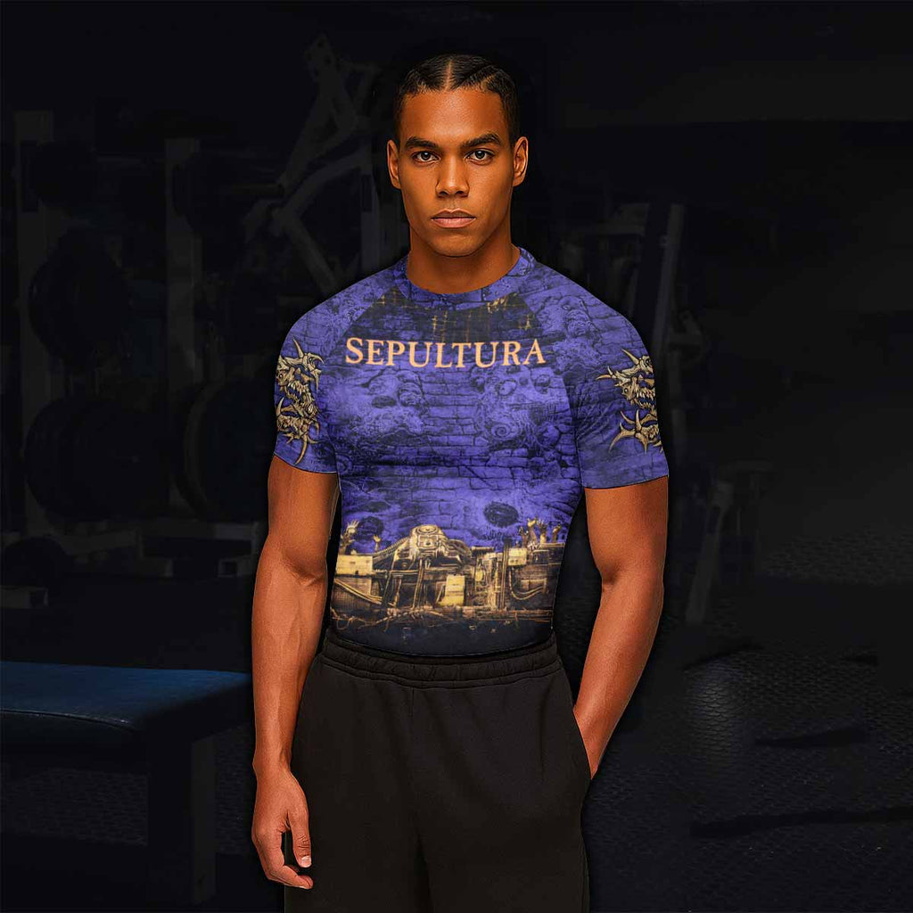 Sepultura Chaos A.D 90s Rash Guard