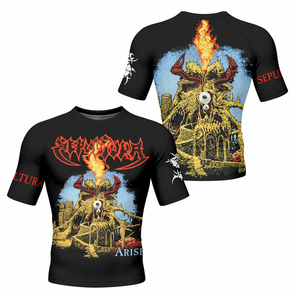 Sepultura Arise Rash Guard