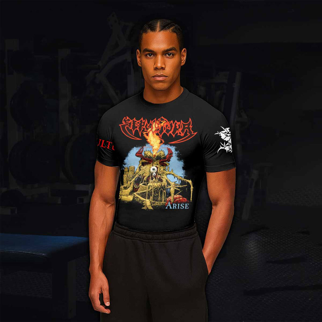 Sepultura Arise Rash Guard